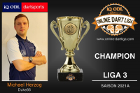 iQ ODL - Saison 2021A - Liga 3 - Platz 1