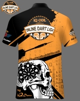 Online Darter Shirt iQ-ODL Phase 2 orange-schwarz