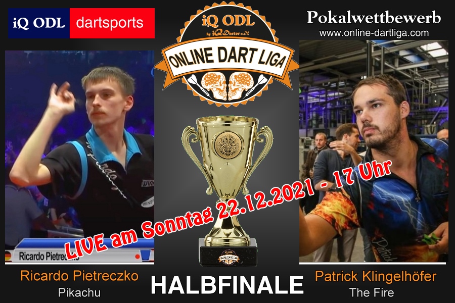 Patrick Klingelhöfer vs icardo Pietreczko - Dart Halbfinale